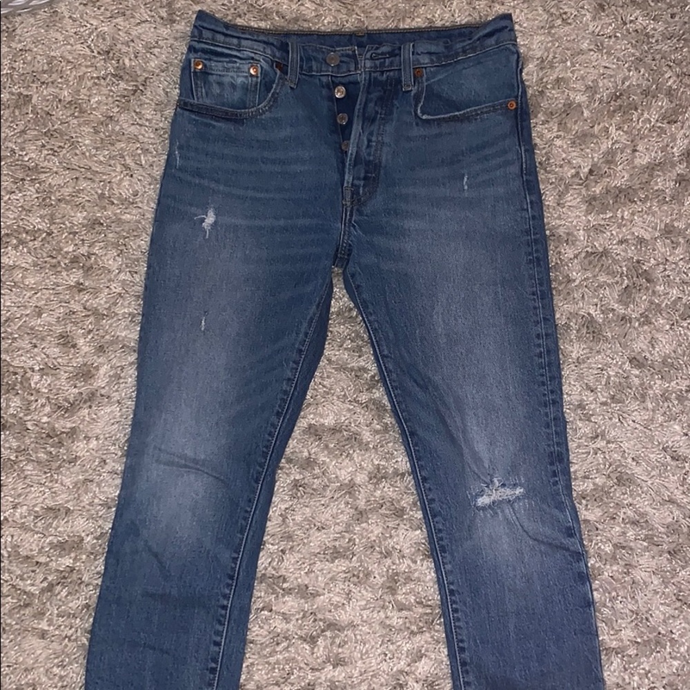 Skinny Levi’s high rise skinny icon 501 jeans